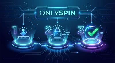 OnlySpin Giriş Adımları Rehber Görseli